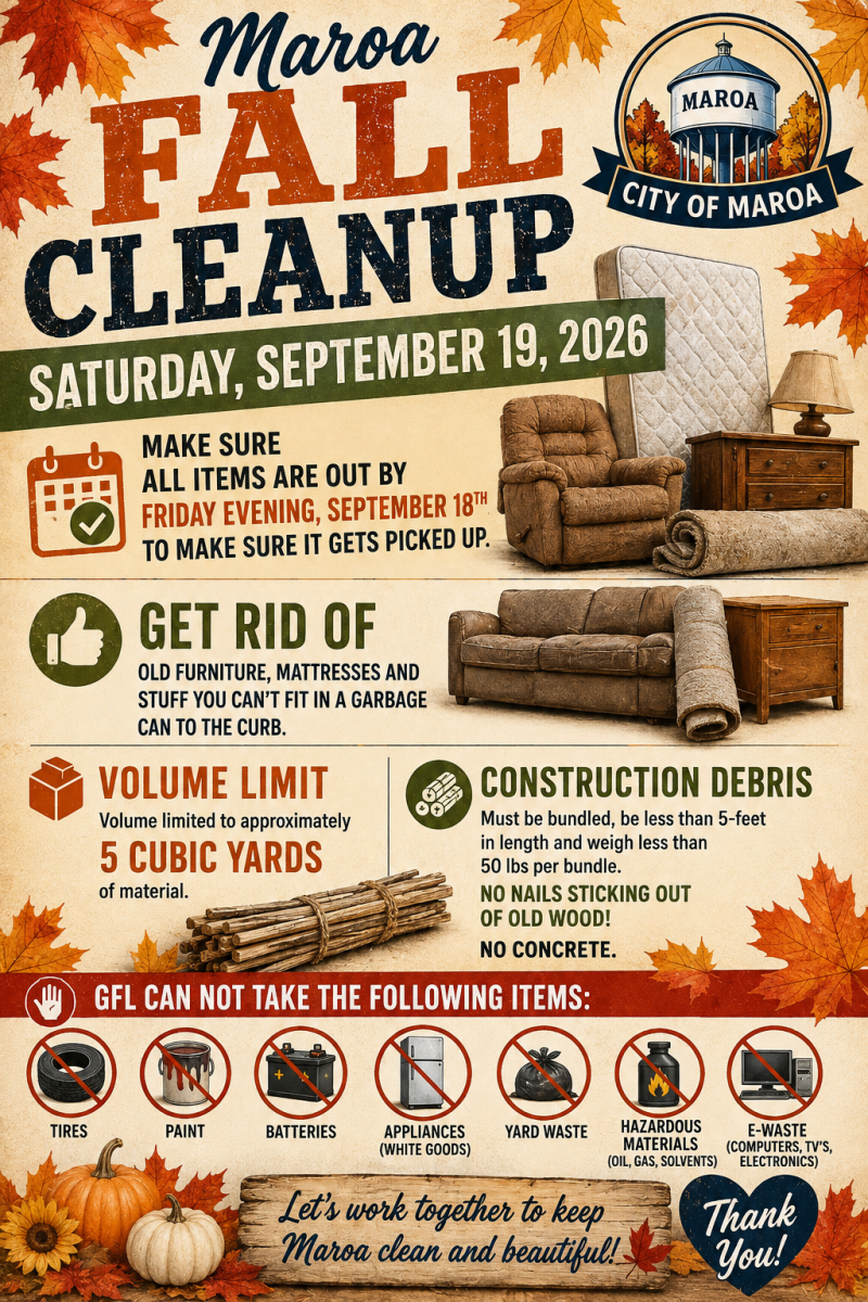 Fall Clean up 2026
